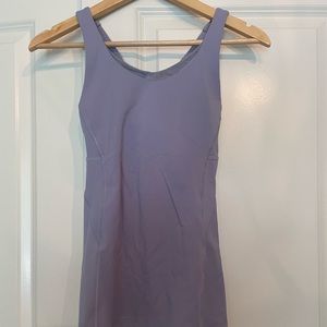 Lululemon workout too size four light purple